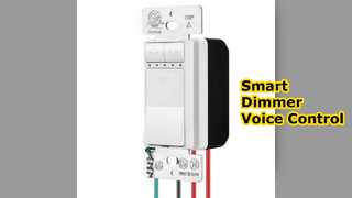 ตัวควบคุมหรี่ไฟ LED อัจฉริยะ Google Home 150W