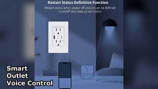 Smart Outlet PD20W ระบบควบคุมด้วยเสียงชาร์จเร็ว