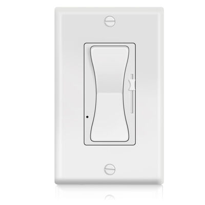 ETL Certified 0-10V Dimmer Switch with 300W Max Load and IP44 Rating for LED Lighting Control